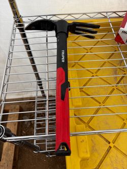 Truper Claw Hammer with Red Grip