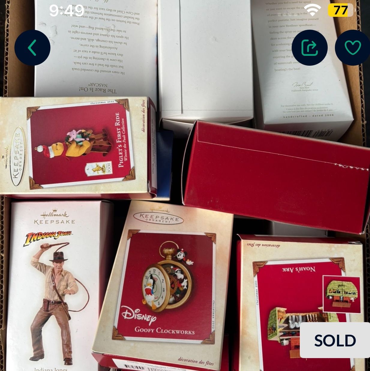 Seeking Hallmark Ornaments