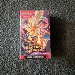 Pokemon Ascended Heroes booster bundle