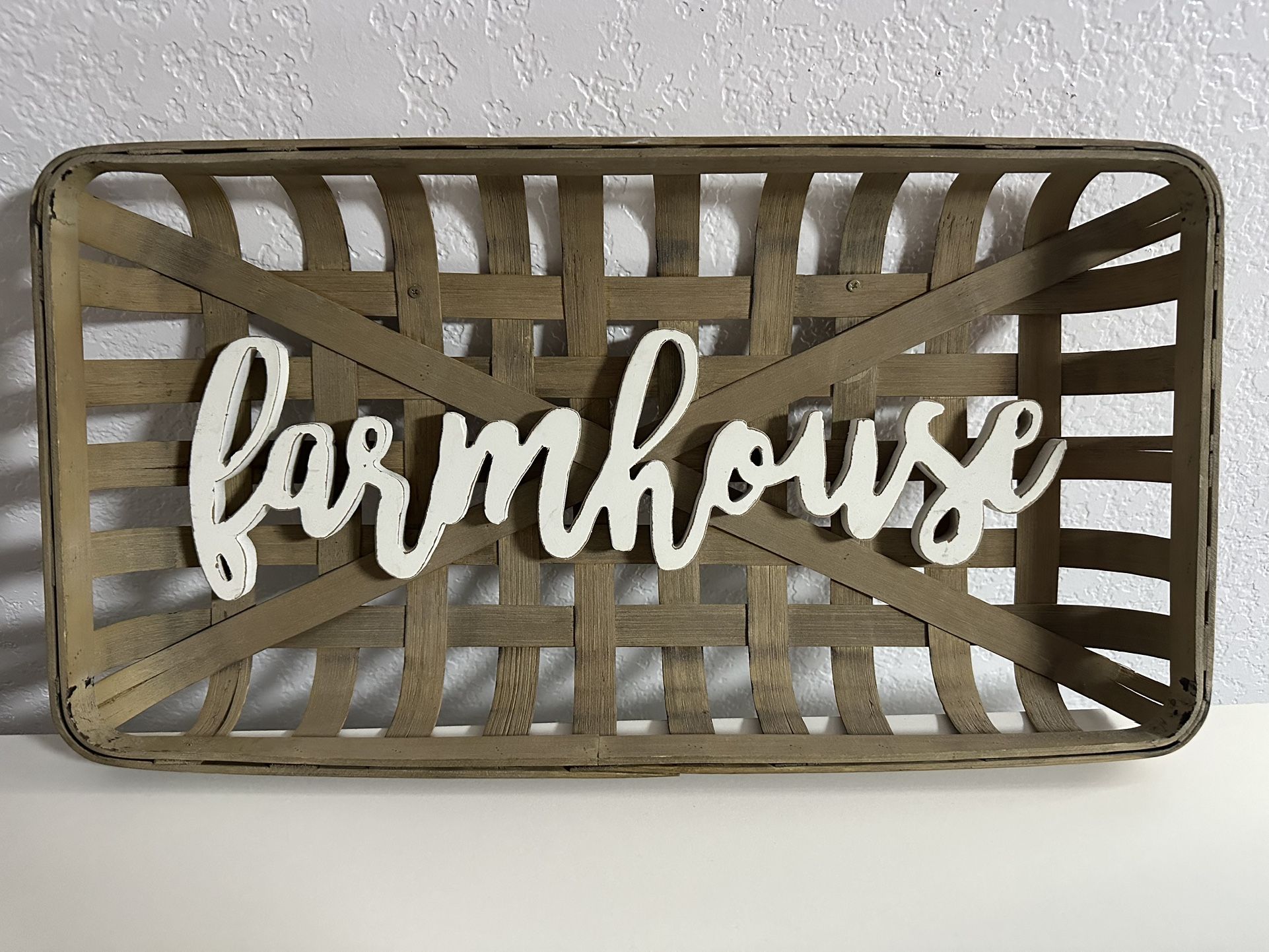 FARMHOUSE PLAQUE
