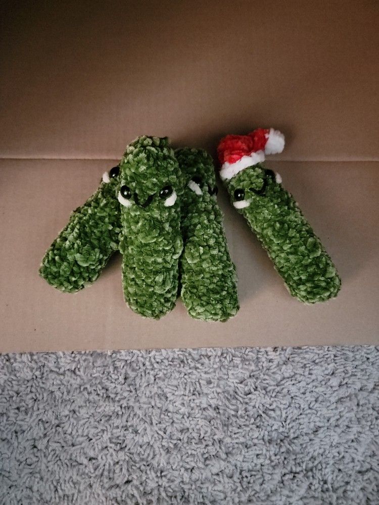 Crocheted Pickles