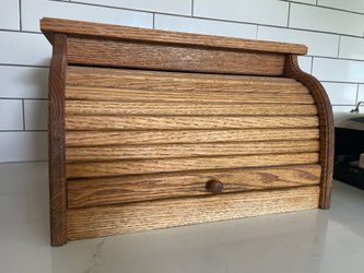 Wooden Bread Box