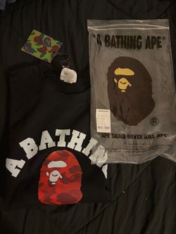 New bape shirt size Medium