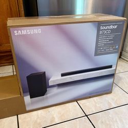 Samsung HW-B73CD 5.1ch Soundbar Home Theater System | Dolby Audio & DTS Virtual:X | Wireless Subwoofer  | Adaptive Sound