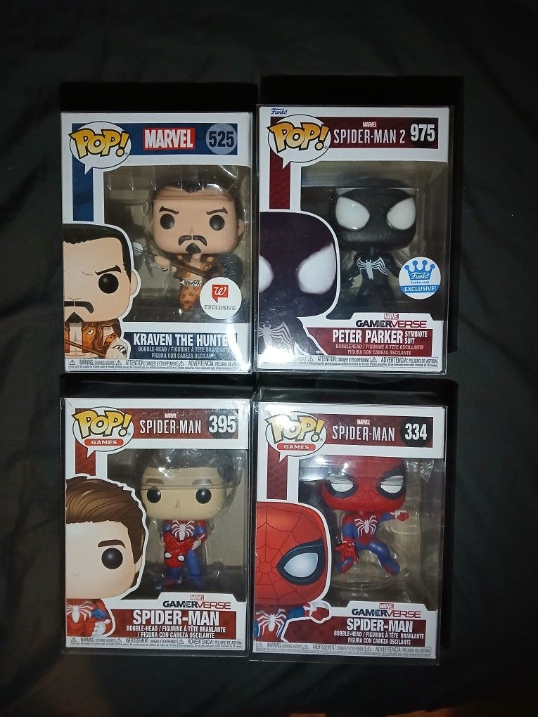 Marvel Spider-Man Funko Pop Exclusives Bundle