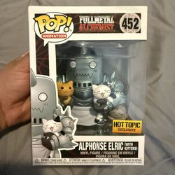 Alphonse Elric (With Kittens) Funko Pop 452
