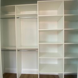 Custom Shelves And Cabinets For Closet
