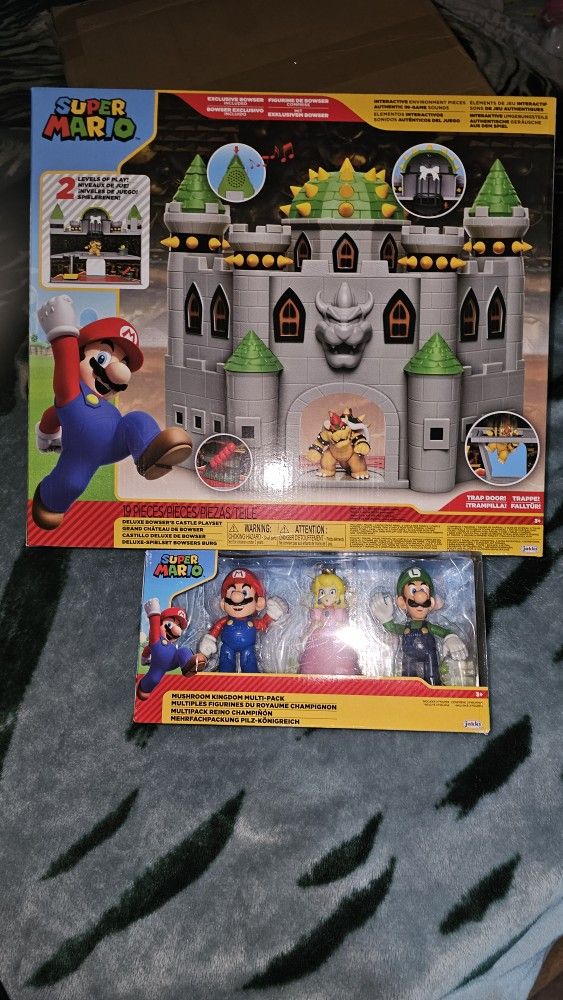 Mario 3 pack + Bowsers Castle