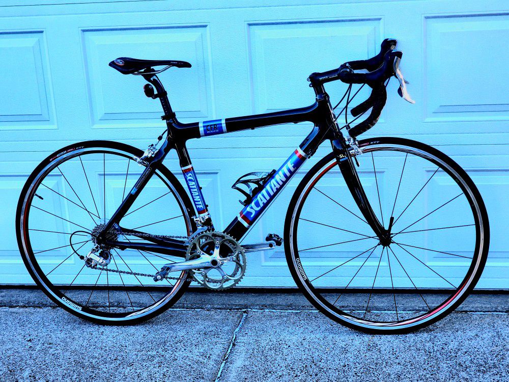 52cm Scattante Carbon Road Bike 