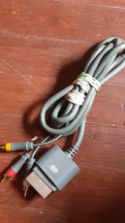 Xbox 360 composite AV cable