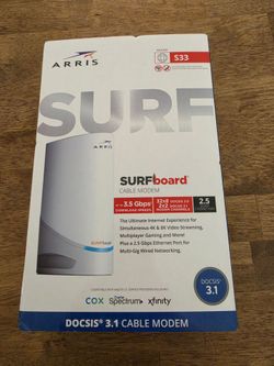 Arris S33 Surfboard Cable Modem