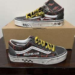 Vans x Stranger Things Style 36 Hellfire Club Skate Shoes Size 6.5 Men's 8 Women