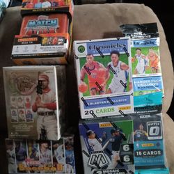Basketball,Baseball,Soccer Cards Unopened