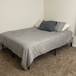 Bed frame And Mattress 