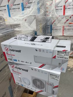 Mini split inverter EVERWELL 12000 BTU17 seer 115 volt/ WiFi