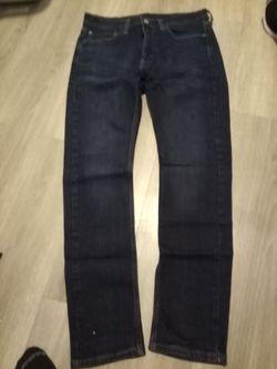 Dark Wash Straight Leg Jeans
