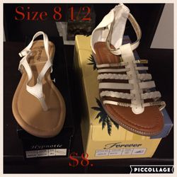 New Sandals $8 or 2x$15