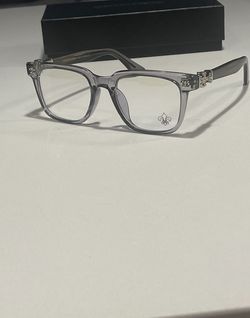 Chrome heart glasses