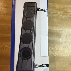 Solar power wireless speaker new in box $40 in n Lakeland these are about 15” long  Bluetooth 