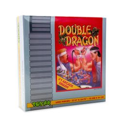 Double Dragon NES Cartridge 1000 Piece Jigsaw Puzzle