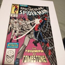 Spectacular Spider-Man #155 Comic Book Oct 1989