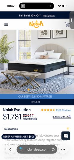 King size Nolah Mattress
