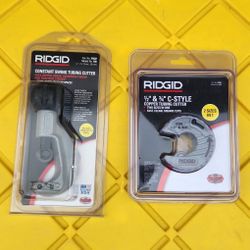 Ridgid Tubing Cutters $20 Each 