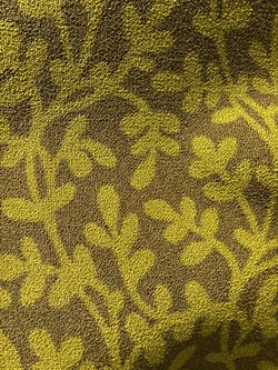Two Shades of Green Leaf Area Rug