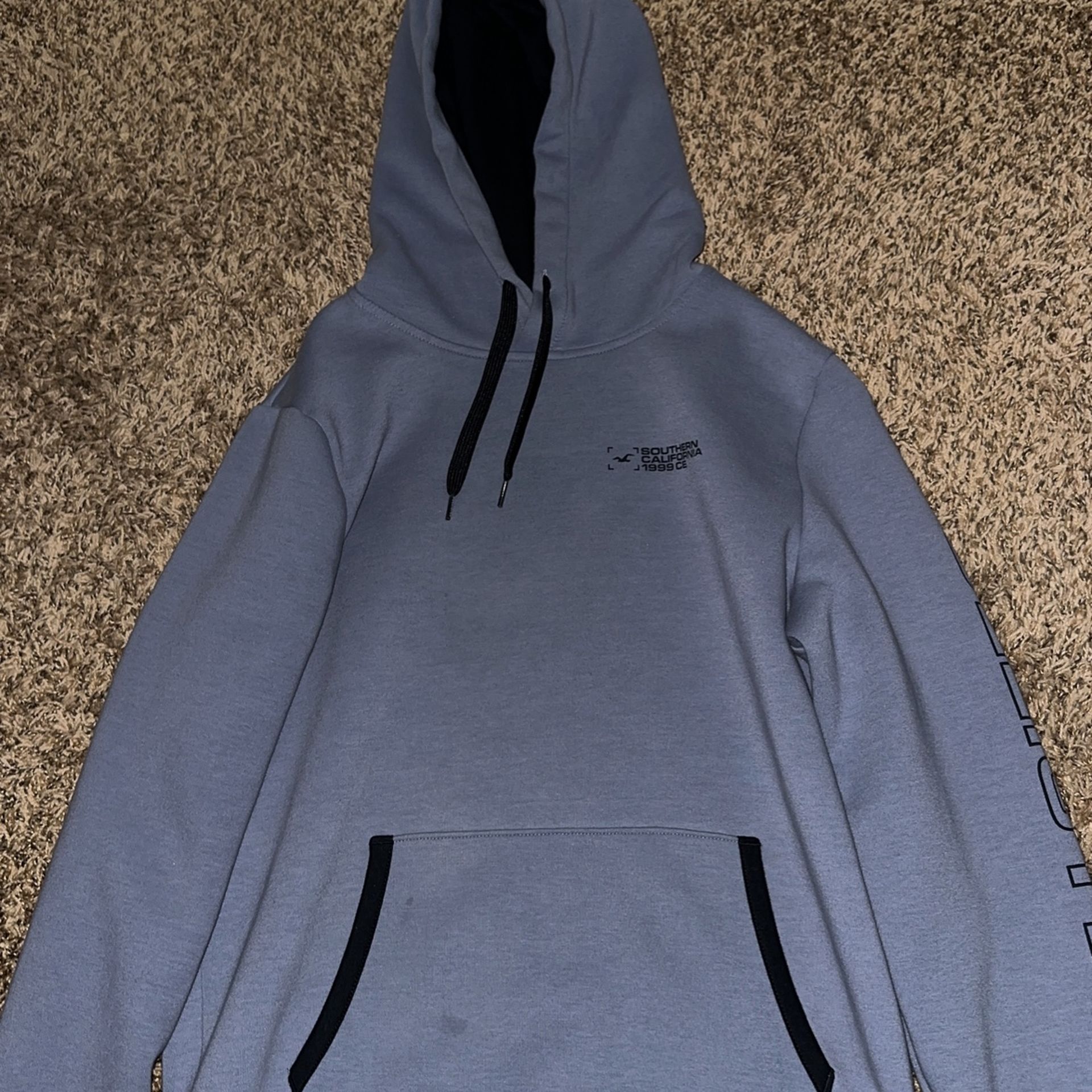 Hollister California Medium Sweater With Hoodie.