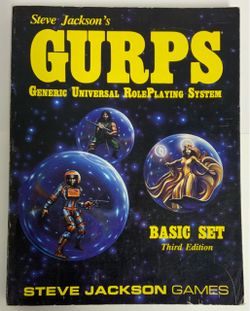 Steve Jackson’s GURPS Generic Universal Roleplaying System Basic Set 3rd Edition