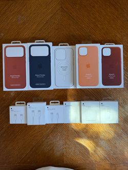 NEW! Apple Silicone Cases, Apple Leather Cases, and Apple Accessories
