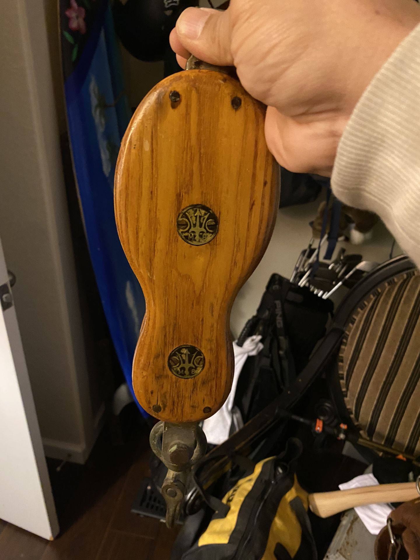 Merriman Bros Vintage Pulley