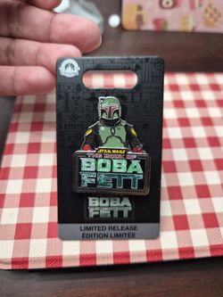 Disney Star Wars Book of Boba Fett Limited Release Pin