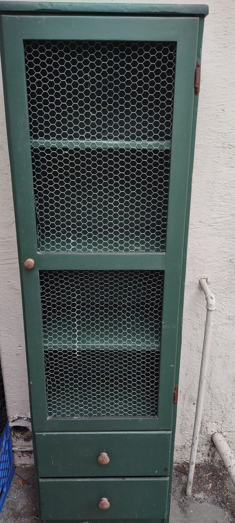 Green Rustic Cabinet for Sale in Empire, CA - OfferUp