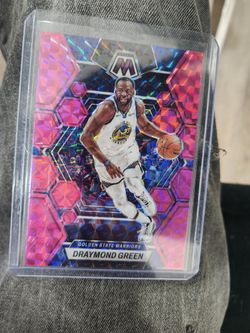 Draymond Green Pink Ice Mosaic Card Numbered 73/149
