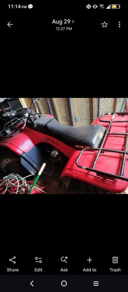 Arctic Cat ATV Four Wheeler
