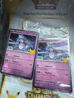 Mewtwo 30th celebration promo