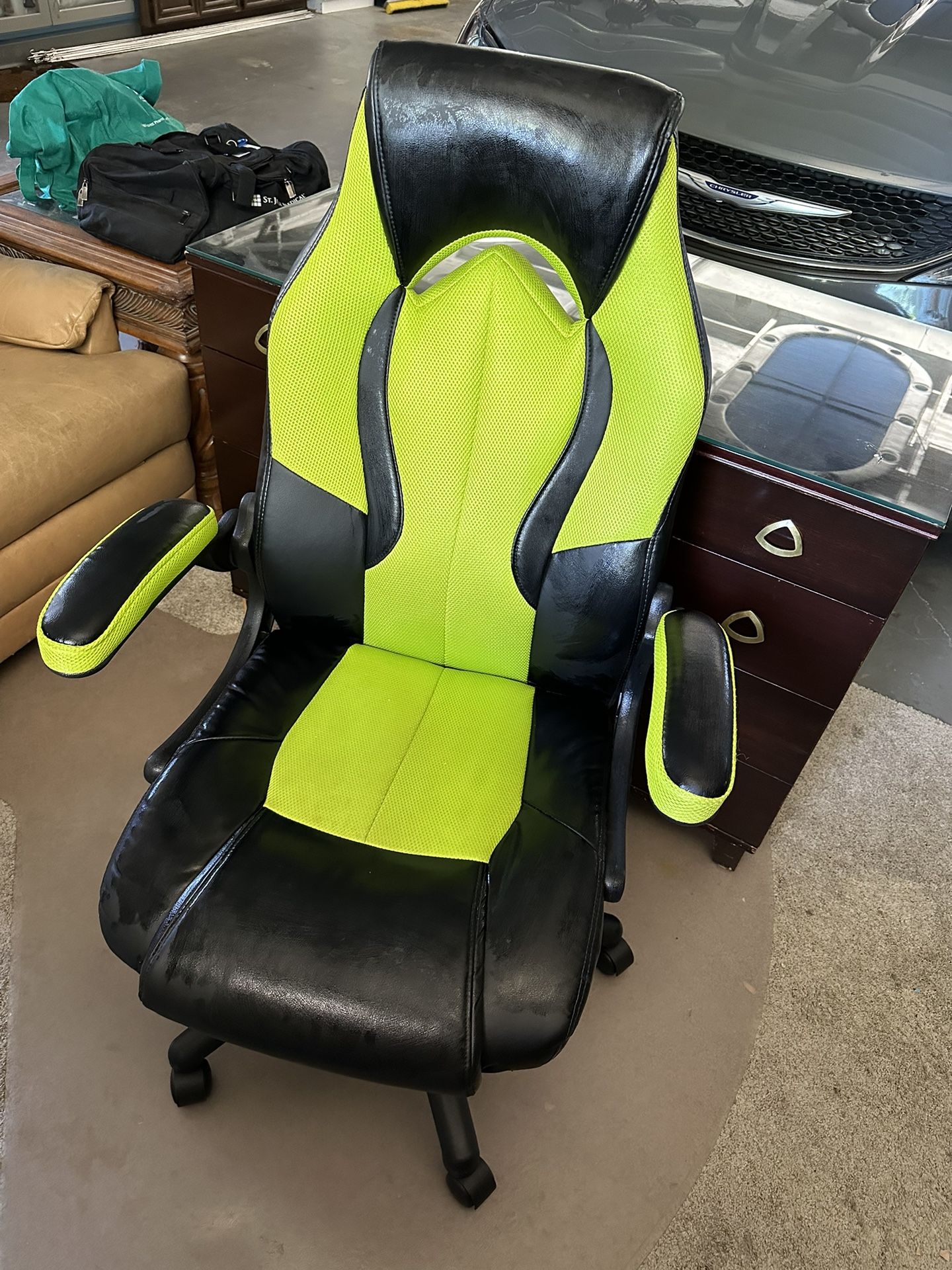 Chair - Desk, Gaming, Gamer, Racing Style
