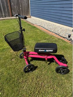 P I N K knee scooter!!!