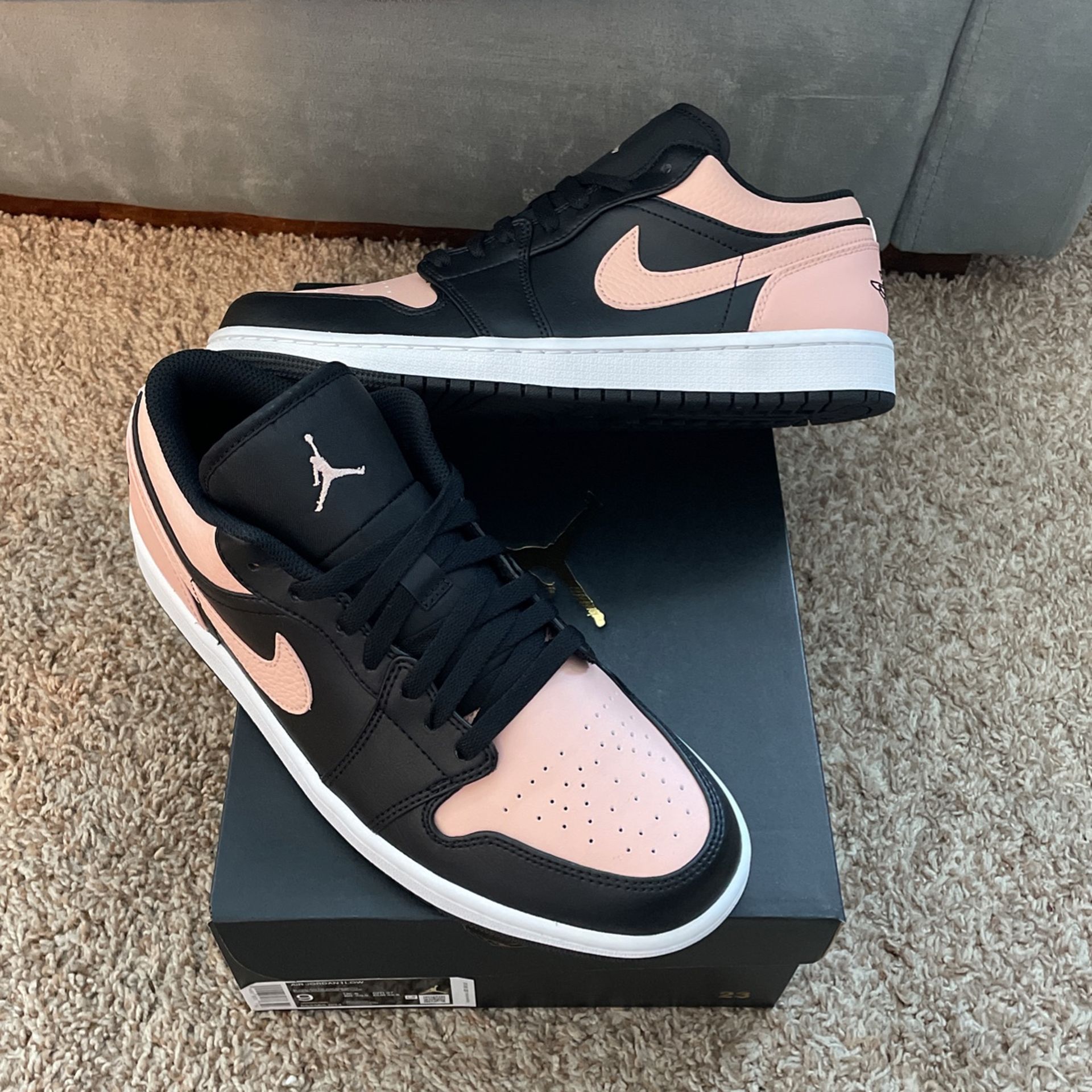 Air Jordan 1 Low - “Crimson Tint” - Men’s Size 9