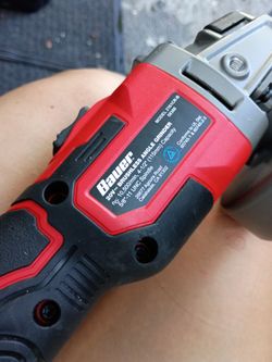 Bauer cordless grinder