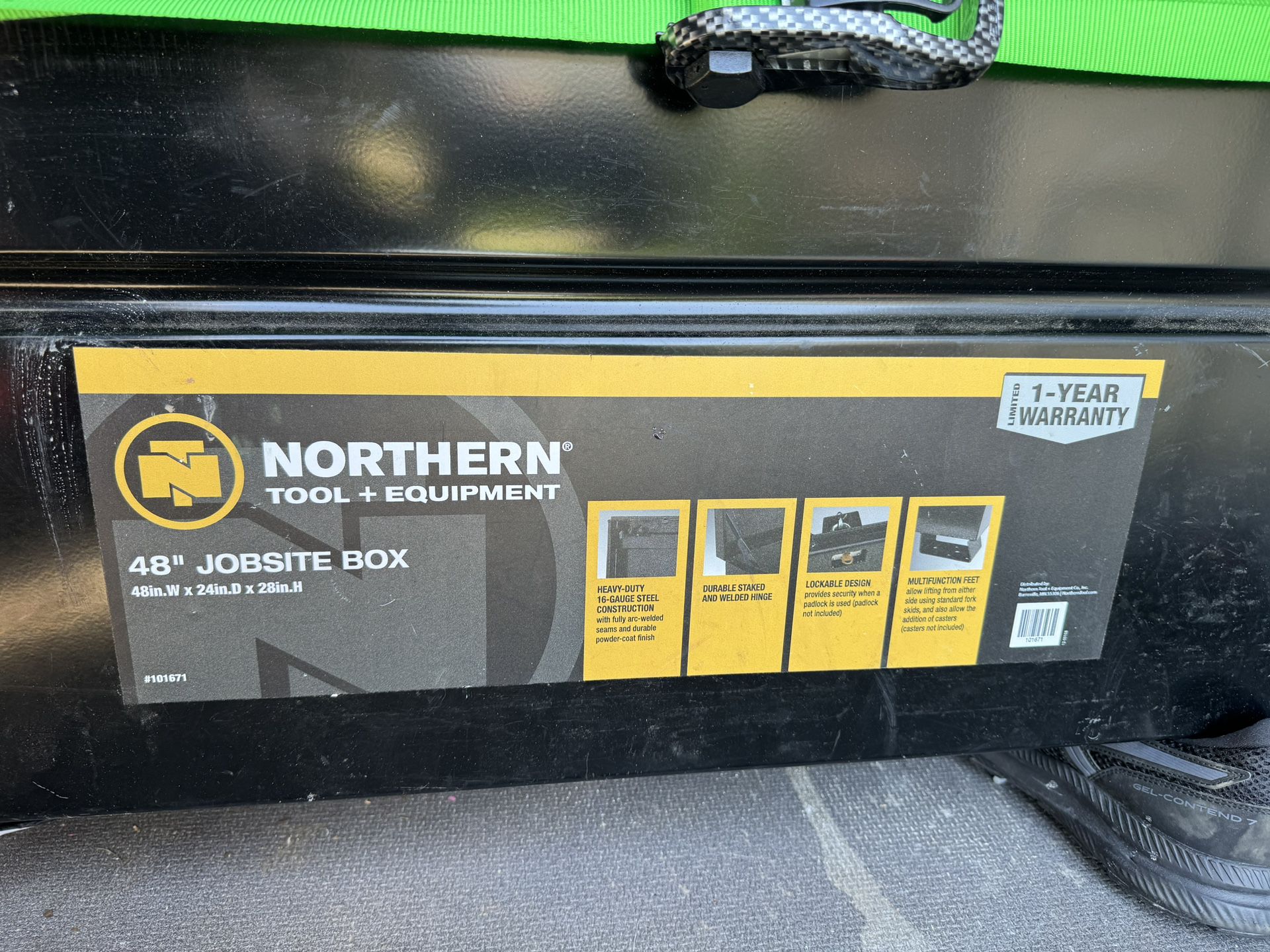  Northern Tools 48" Job Box