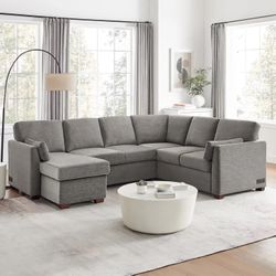 Costco Coddle Luke Sleeper Sectional with Reversible Chaise and Storage $780