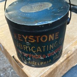 Antique  Keystone  Can