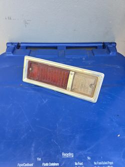 1968 Nova Tail Light LH