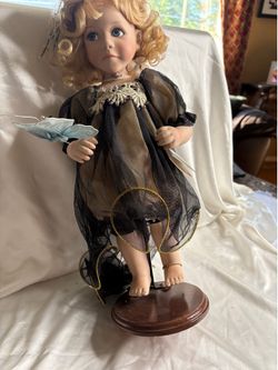 1998 Geppeddo Doll Ariel Fairy Of The Forest Limited Edition S1 WITH WINGS