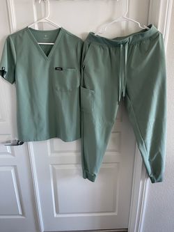 Women’s Jaanuu Scrubs Set Scrubs Top Scrubs Pants