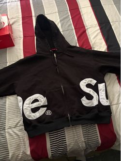 Supreme zip up size med