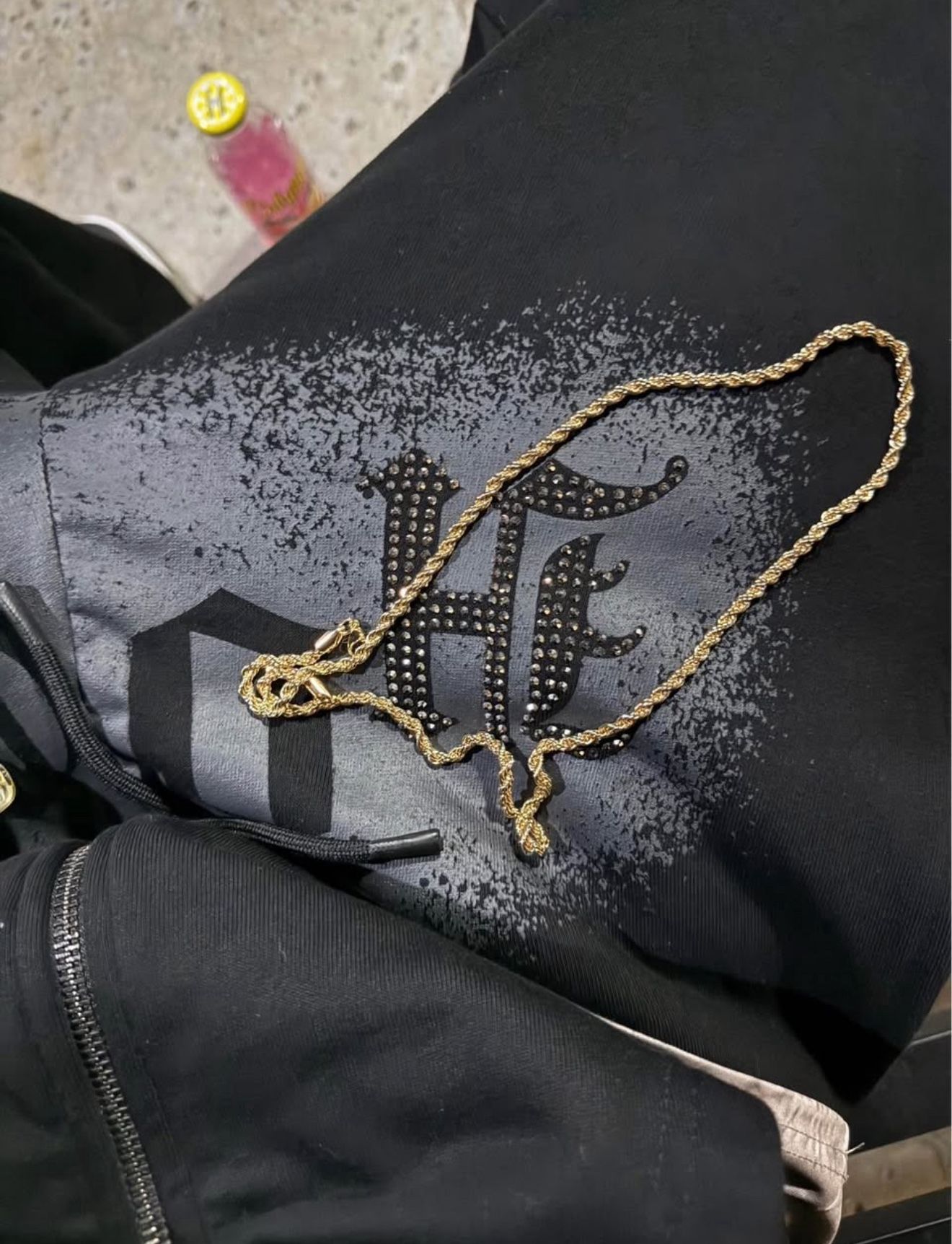 Gold Played Rope Chain 