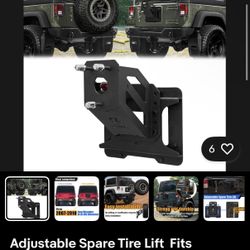 2007 to 2017 Wrangler Spare Tire Spacer